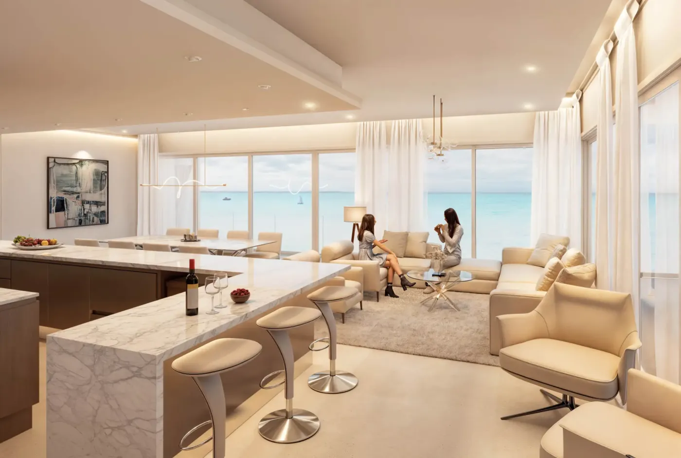 The Stella Cozumel Condo 505 Ocean View 170.05M2 — Cozumel
