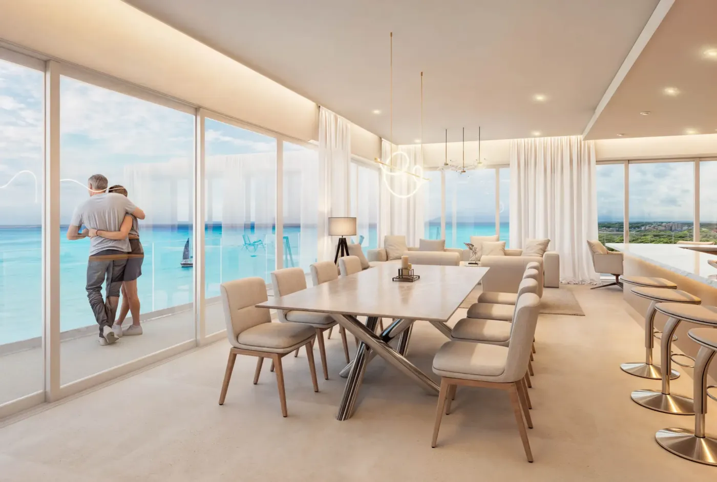 The Stella Cozumel Penthouse 601 Ocean View 286.48M2 — Cozumel