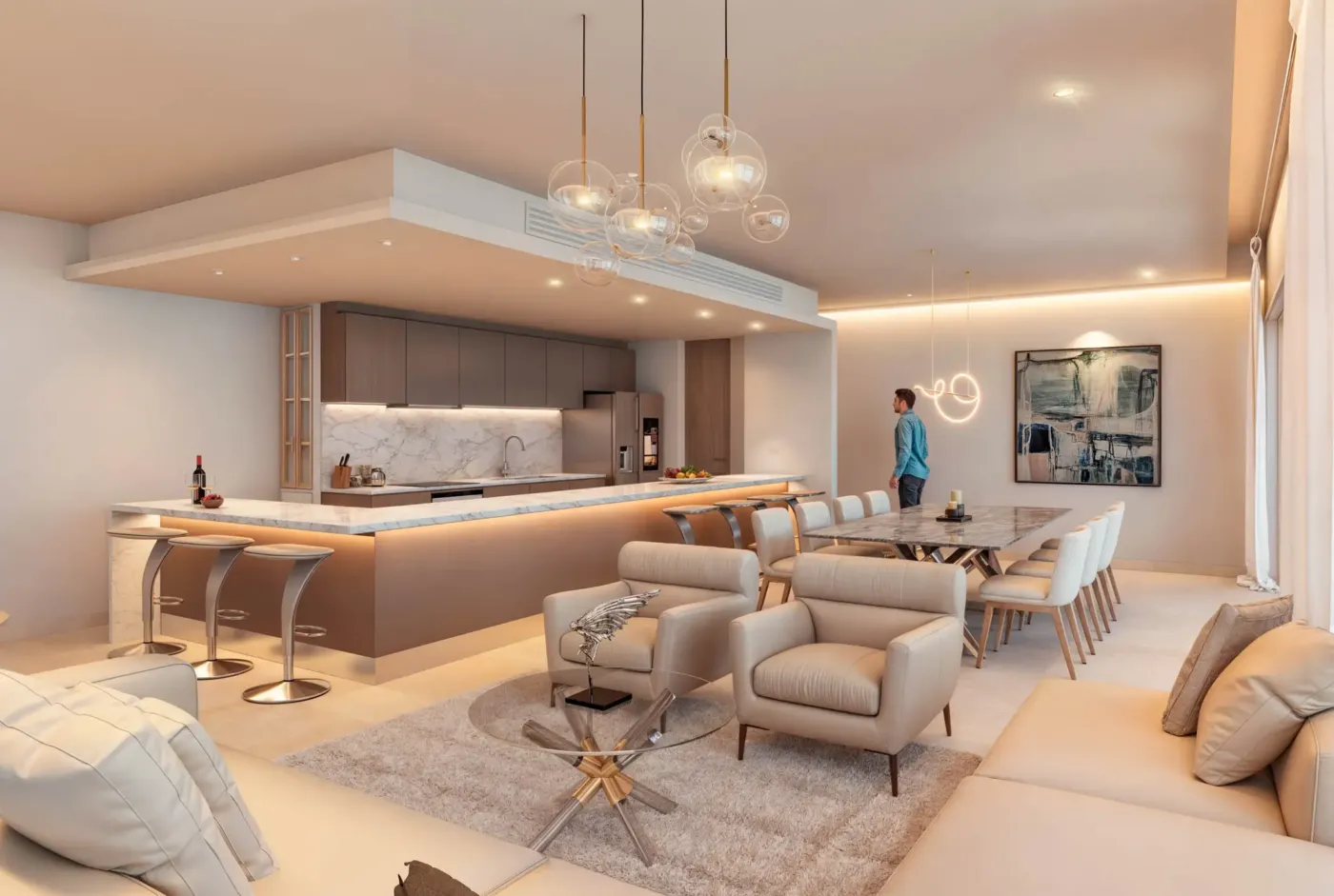 The Stella Cozumel Condo 301 Ocean View 190.80M2 — Cozumel